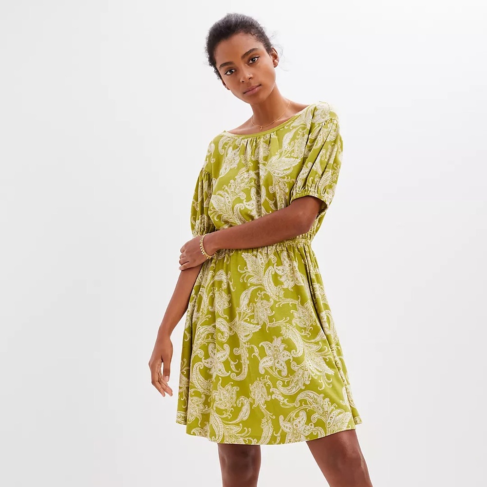 Daily Practice by Anthropologie Mini Dress Paisley Print